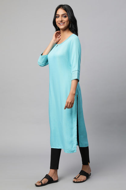 Blue Ethnic kurta