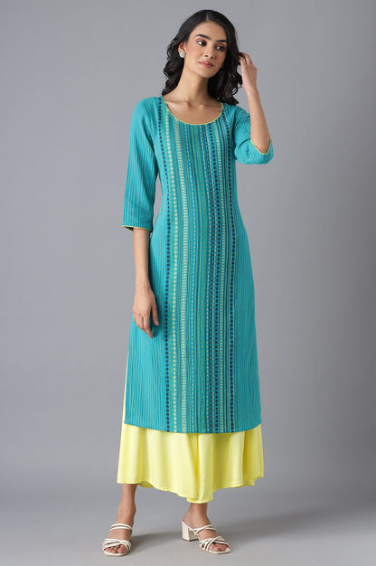 Green Casual kurta