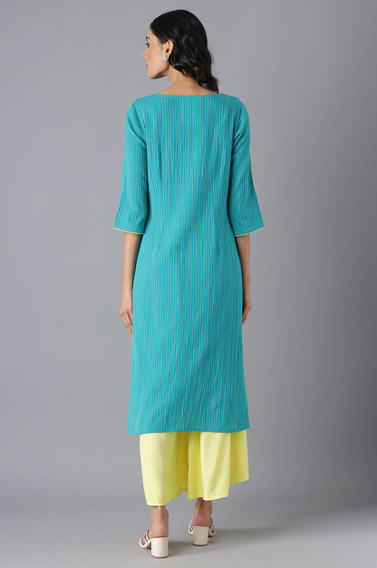 Green Casual kurta