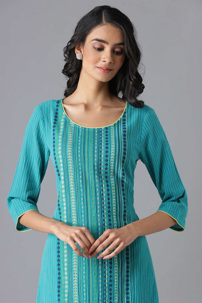 Green Casual kurta