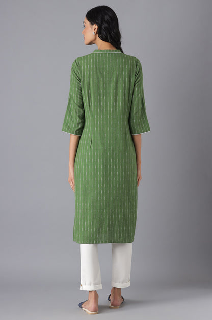 Green Casual kurta