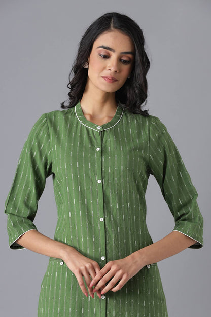 Green Casual kurta