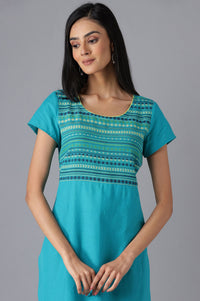 Green Casual kurta