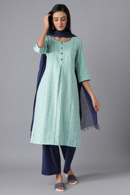 Green Casual kurta