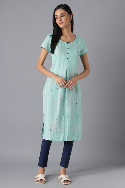 Green Casual kurta