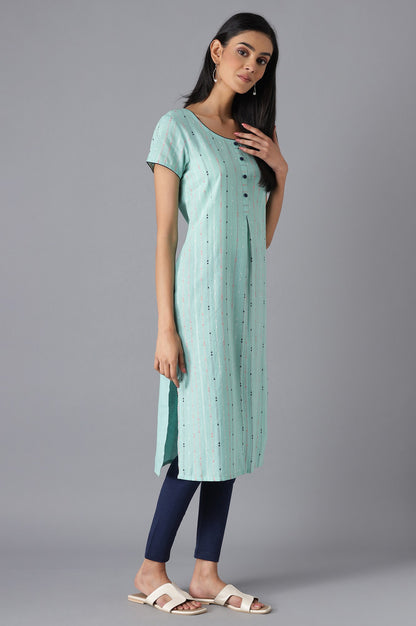 Green Casual kurta