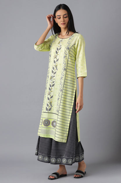 Yellow Modern Ethnic kurta