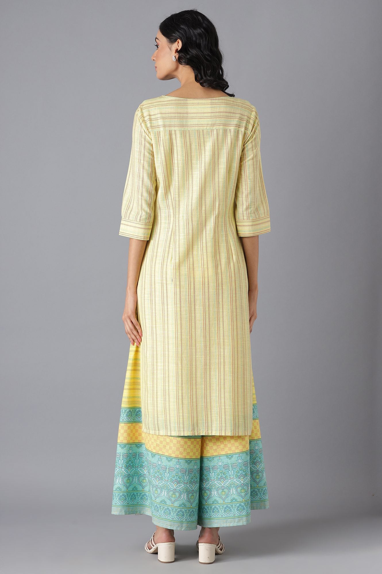 Yellow Modern Ethnic kurta