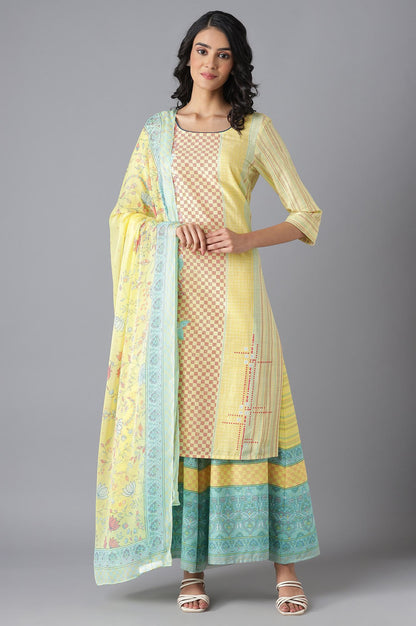 Yellow Modern Ethnic kurta