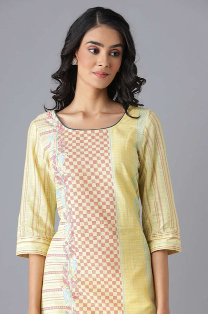 Yellow Modern Ethnic kurta