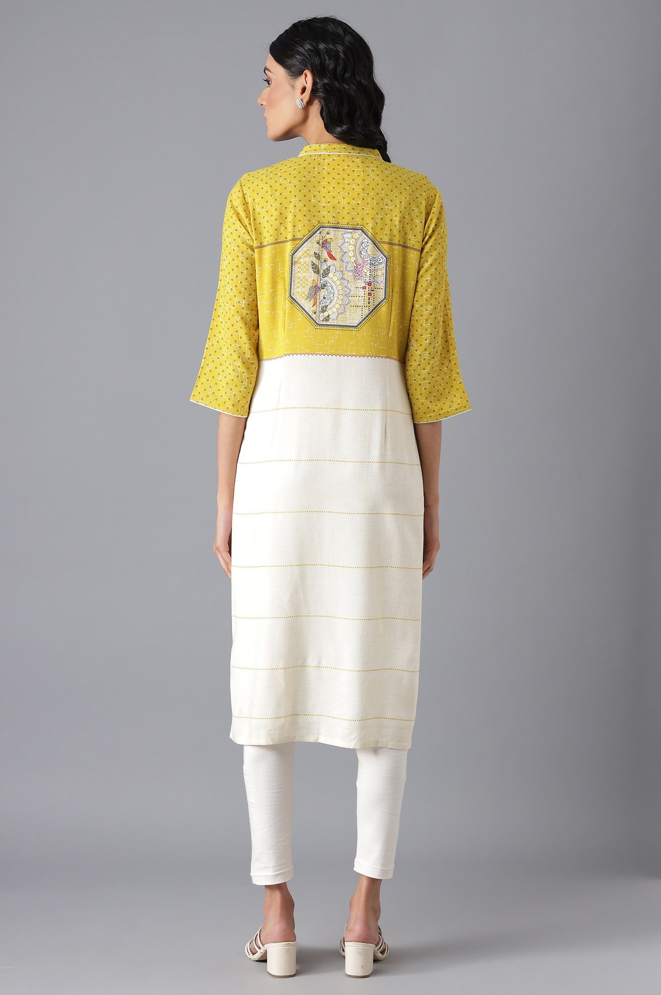 Yellow Modern Ethnic kurta