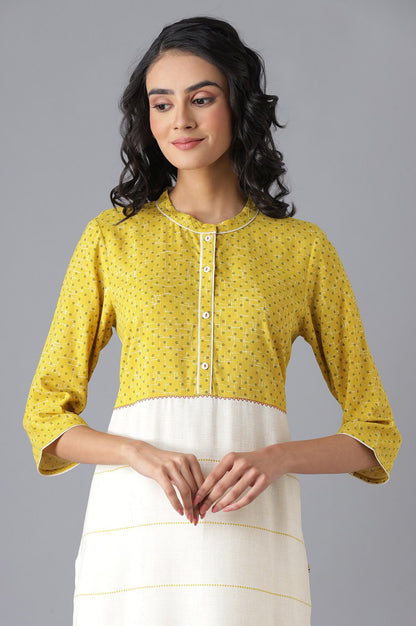 Yellow Modern Ethnic kurta