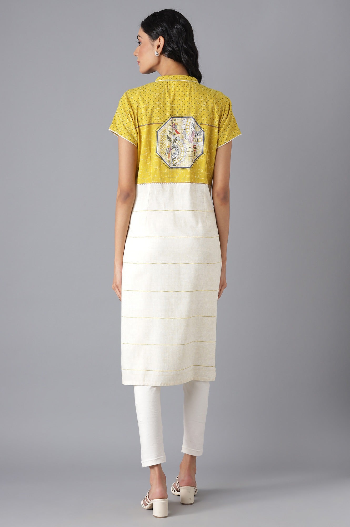 Yellow Modern Ethnic kurta