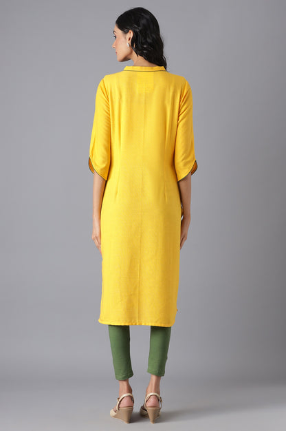 Yellow Modern Ethnic kurta