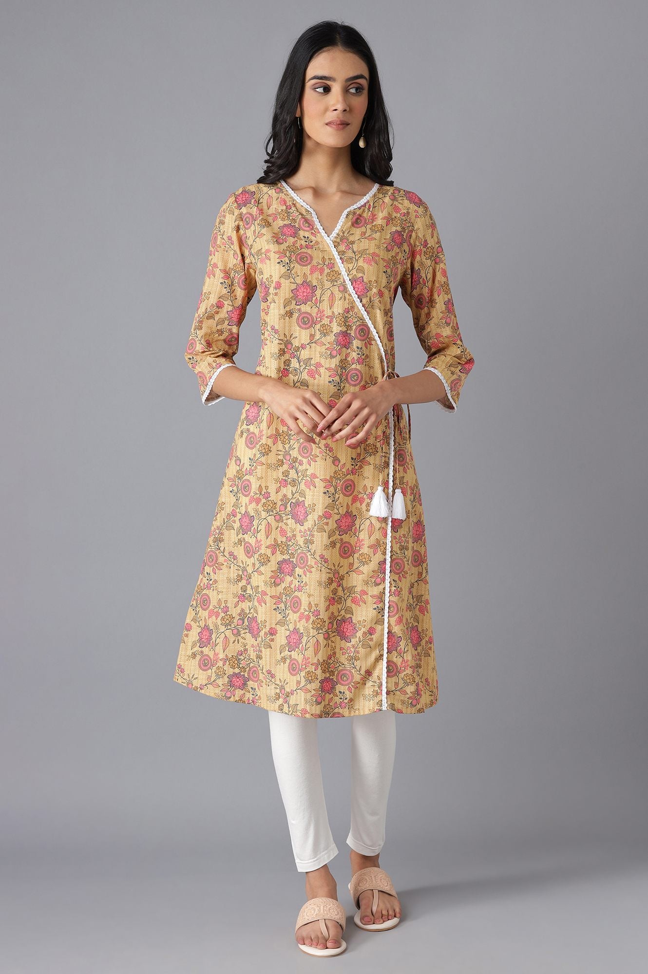 Brown Modern Ethnic kurta