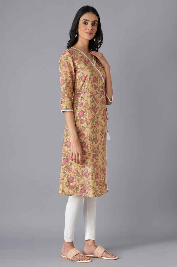 Brown Modern Ethnic kurta