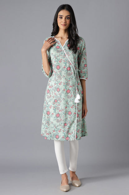 Green Modern Ethnic kurta