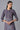 Grey Cotton Printed kurta
