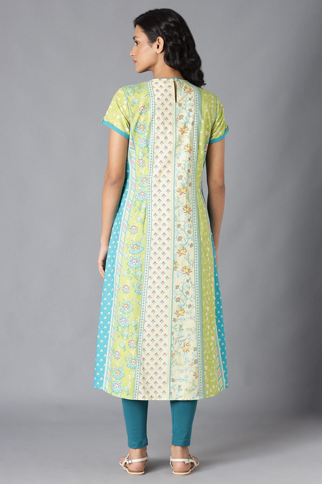 Multi Cotton Printed kurta