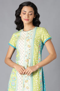 Multi Cotton Printed kurta