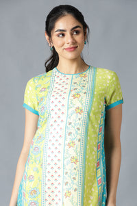 Multi Cotton Printed kurta
