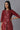 Red Printed kurta