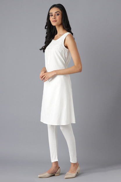 White Ethnic kurta