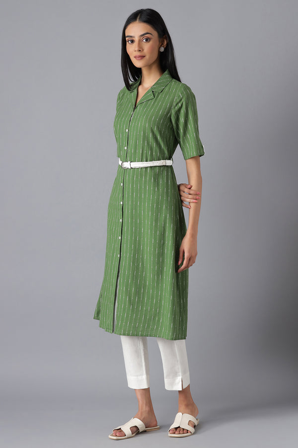 Green Ethnic kurta