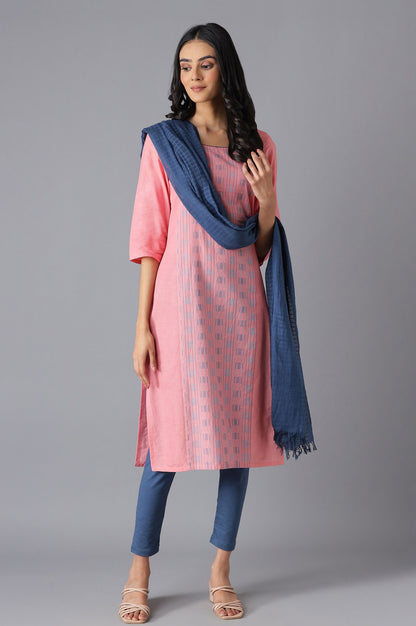 Pink Ethnic kurta