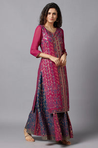 Pink Festive Ethnic kurta