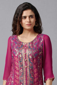 Pink Festive Ethnic kurta