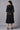 Jet Black A-line kurta