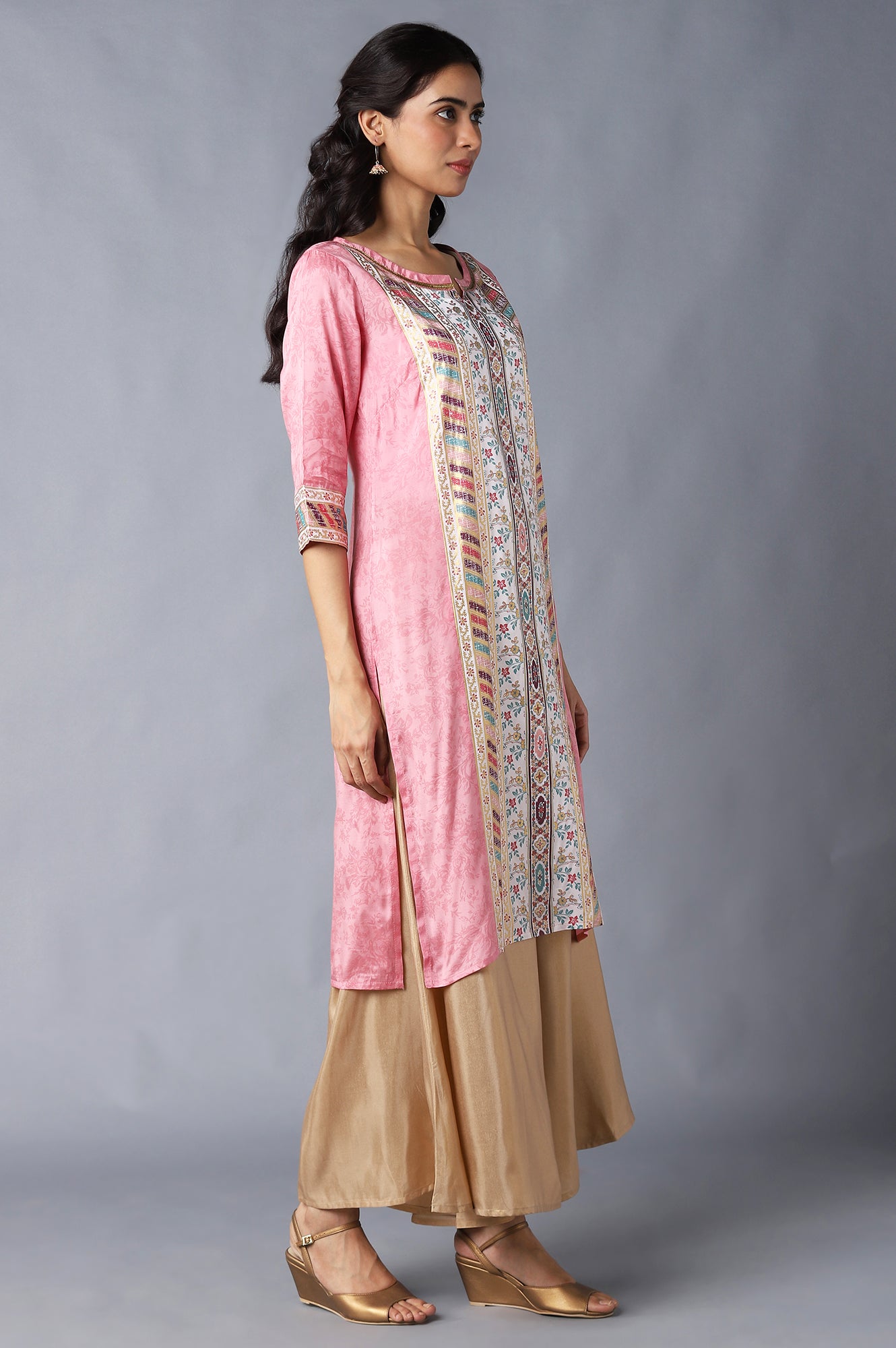 White Festive Ethnic kurta