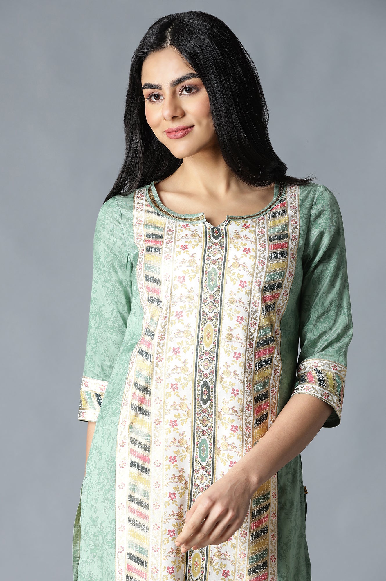 White Festive Ethnic kurta