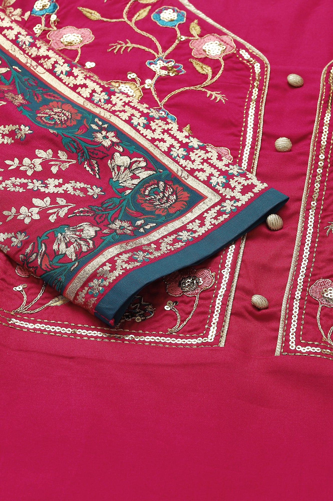 Pink Festive Ethnic kurta