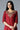 Red Floral Printed kurta
