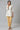 White A-line Printed kurta