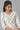 White A-line Printed kurta