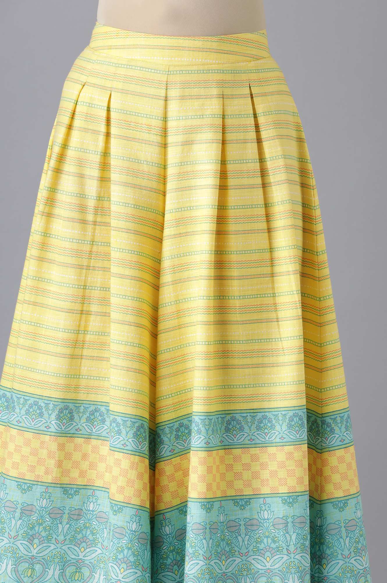 Yellow Solid Culottes