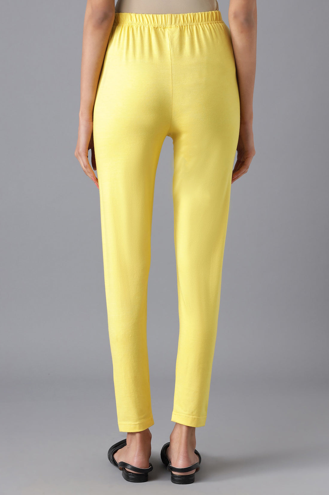 Yellow Skinny Tights