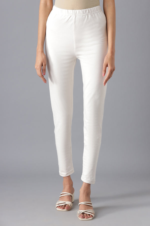 White Skinny Tights