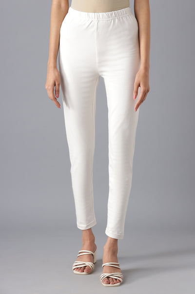 White Skinny Tights