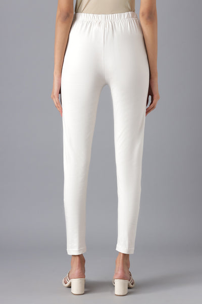 White Skinny Tights