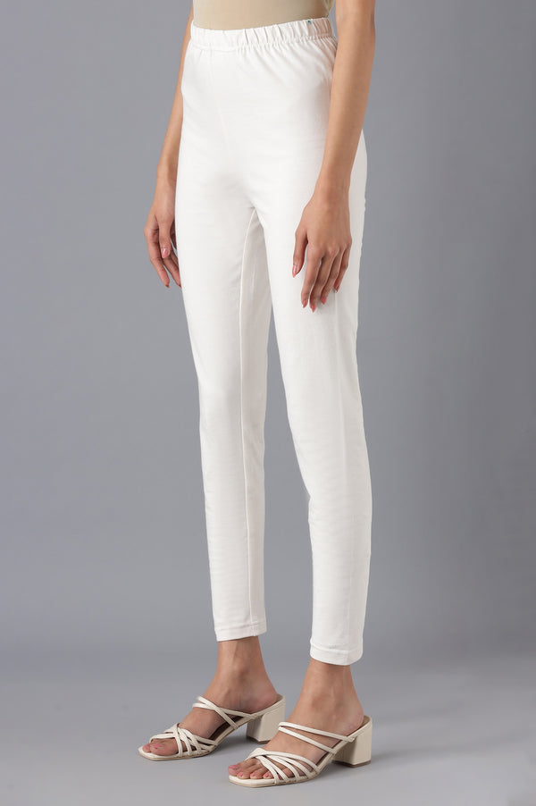 White Skinny Tights