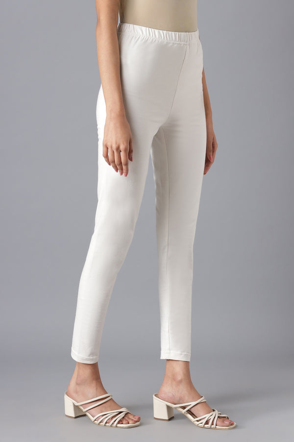 White Skinny Tights
