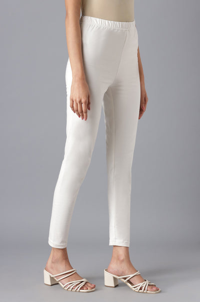 White Skinny Tights
