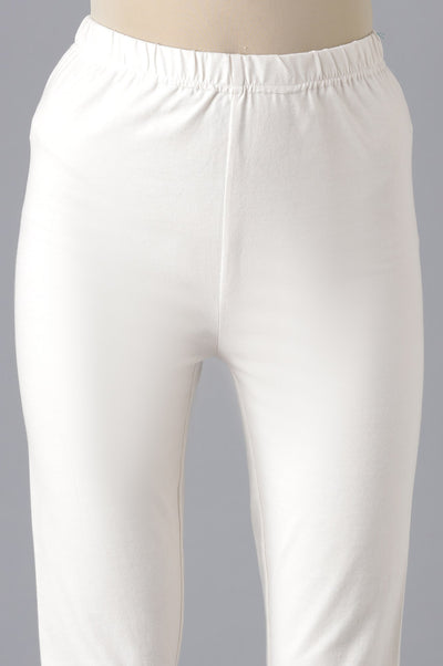 White Skinny Tights