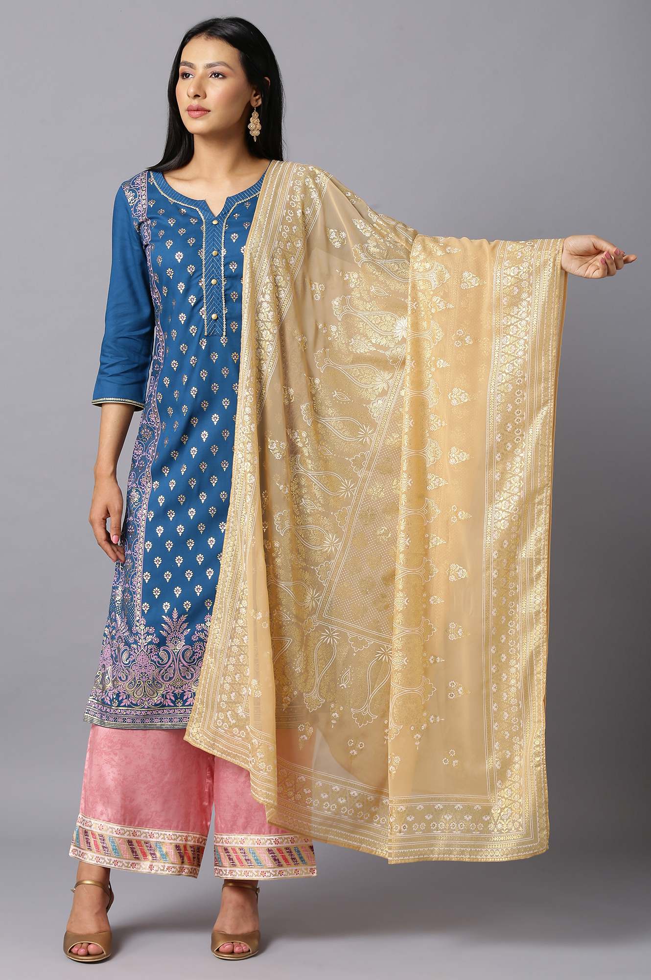 Multi Printed Dupatta