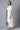 White Yarn-Dyed kurta Straight Palazzo and Dupatta Set