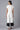 White kurta and Black Palazzo Set